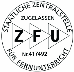 ZFU Staatlich zugelassen